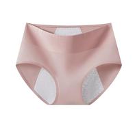 Menstruationshöschen für Damen, 4-lagig, auslaufsicher, Menstruationshöschen, Menstruations-Bi-Höschen, schwarze Menstruationshöschen, leichte Blutung, für Mädchen und Herren (Rose Gold, XXL)