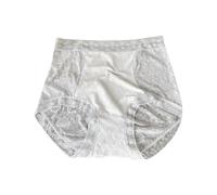 Menstruelle Chien pour Culotte Taille Haute Respirante à Entrejambe allongé pour Femme, Grande Taille, Qui Serre Le Ventre Ensemble WC Couvercle (Light Blue, XL)