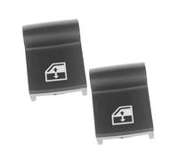 MENSUNUBNM Cache-bouton De Lève-vitre Pour Alfa Pour Romeo 159 Pour Sportwagon Pour Brera Pour Giulietta Et Pour MiTo(2PCS)