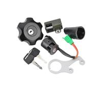 MENSUNUBNM Moto Bouchon Réservoir Carburant Moto avec Serrure Siège Et Kit Clé pour Suzuki DRZ400 DRZ 400 DR-Z400SM 2010-2019
