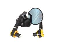 MENSUNUBNM Moto pour Vespa pour Piaggio GT GTV GTS LT S LX LXV 50 125 250 300 300ie Rétroviseurs Latéraux Moto en Aluminium(Or)