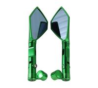 MENSUNUBNM Moto pour Z900 Z1000 Z650 Z125 Z 900 1000 650 125 Rétroviseurs Latéraux en Aluminium pour Moto(Vert)