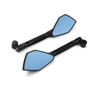 MENSUNUBNM Moto Rétroviseurs Latéraux De Moto pour Z1000SX Z1000 Z400 Z750 Z800 Z900 Z900RS(Black)