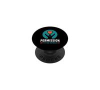 Mental Emotional Wellness Permission to Be Human PopSockets PopGrip Adhésif
