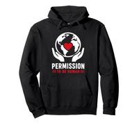 Mental Emotional Wellness Permission to Be Human Sweat à Capuche