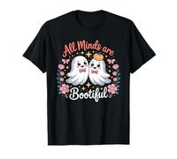 Mental Health Autism Awareness Cute Ghost Teacher Halloween T-Shirt