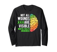 Mental Health Awareness - Not All Wounds are Visible Manche Longue