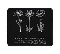 Mental Health Matters Depression Family Relations Tapis de souris Tapis de souris Accessoires de bureau 23,9 x 20,1 cm Couleur : Mental Health Matters