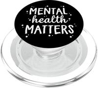 Mental Health Matters Sante Mentale Psychologue PopSockets PopGrip pour MagSafe