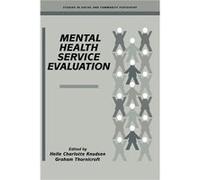 Mental Health Service Evaluation - Cambridge University Press - Cambridge University Press - Livre en Anglais - Paperback Cambridge University PressCambridge University Press (Auteur)