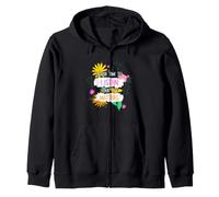 Mental Health Support I Have Time to Listen Ruban Floral Sweat à Capuche