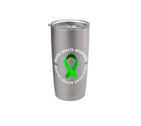 Mental Illness Awareness Mental Health Awareness Month 2026 Gobelet isotherme en acier inoxydable double paroi