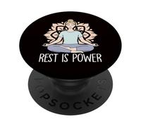 Mental - Le Repos est Le Pouvoir PopSockets PopGrip Adhésif