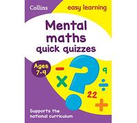 Inconnu – Mental Maths Quick Quizzes – 7–9 ans – Broché (Collins)