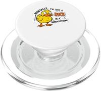 Mentalement, Je ne suis qu'un Canard dans Un Orage C'est drôle PopSockets PopGrip pour MagSafe