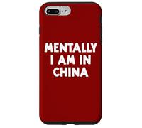 Mentalement, Je suis en Chine Coque pour iPhone 7 Plus/8 Plus