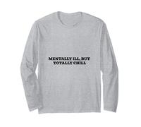 Mentalement malade, mais totalement froid Manche Longue