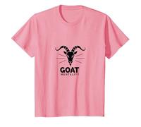 Mentalité de chèvre : Ambition audacieuse pour Les acteurs déterminés T-Shirt, Enfant, Rose, 2 Ans
