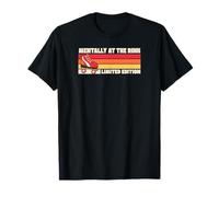 Mentally At The Rink Édition limitée Patins à roulettes rétro T-Shirt