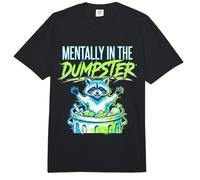 Mentally in The Dumpster Burnout Humeur Fatigué Comfort Colors Adult Heavyweight T-Shirt