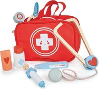 Mentari Jouets Mallette de médecin Kit de premiers secours pour enfants