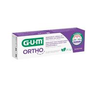 Menthe fraîche qui caresse les dents, renforce l’émail - SUNSTAR Dentifrice Ortho Gel 75 ml, protection anti-plaque et soin des gencives - Lot de 3