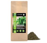 Menthe Poivrée Tisane BIO 100g par Alpi Nature, Feuilles de Menthe Séchées et Coupées pour Tisane, Thé en Vrac