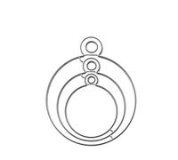 Mentin Scrapbooking Dies De Decoupe Cutting Dies Pochoirs Matrices De Découpe Bricolage Album Papier Carte Craft- Ronde Tag