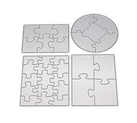 Mentin Scrapbooking Dies Puzzle De Découpe Stencil Coupe En Acier Au Carbone Meurt Des Pochoirs Pour La Carte De Papier D'Album De Scrapbook DIY