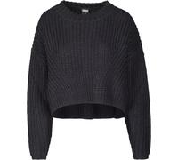 Urban Classics Pull Oversize Femme Pull tricoté Noir S 100% Polyacrylique Large