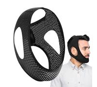 Mentonnière anti-ronflement - Anti-ronflement réglable respirant doux,Dispositif anti-ronflement,pour Hommes Femmes Famille Amis Voyage Déplacement pro Partenaire Nuit Maison Chambre