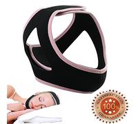 Mentonnière anti-ronflement réglable pour femme