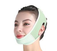 Mentonnière de levage en forme de V - Sangle amincissante et douce pour la peau pour le travail, le sommeil, regarder la télévision et lire