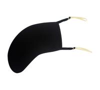 Mentonnière de Violon 1/8-1/16, Repose-épaule Noir | Coton, Lavable et Installation Simple, pour Représentation et Jeu de Violon