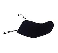 Mentonnière de Violon Noire, Coussinet Coton Éponge 4/4-1/8 | Confortable, Bande Élastique, Amortit les Appuis, Facile à Poser et Retirer, pour Violonistes
