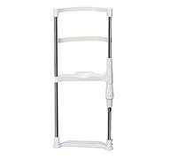 Mentonnière d'optométrie réglable, support frontal, distance de levage de 0 à 95 mm, support d'instrument optique avec bouton de hauteur, hauteur de base de 260 à 355 mm, conception durable de type H