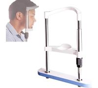 Mentonnière Doptométrie, Support Frontal pour équipement Dentraînement Oculaire, Distance Réglable 135-235 Mm, Levage Maximal 10 Cm.