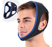 Mentonnière Pour Les Utilisateurs De CPAP - Gardez La Bouche Fermée Pendant Le Sommeil Mentonnière Pour Ronfler - Meilleure Nuit De Sommeil - Stop-bruit Anti-ronflement Mentonnière (2PK)