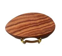 Mentonnière pour violon Mentonnière for violon en bois de rose ébène, repose-menton 4/4, avec pince métallique installée, coussinet d'épaule for(Violin Chinrest 1 3)