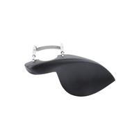 Mentonnière pour violon Support de menton violon en bois Jujube, mentonnière professionnel remplacement for adulte for accessoires d'instruments musique 3/4 4/4(Black 1 PCS)