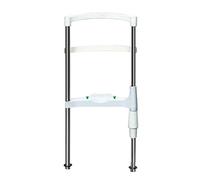 Mentonnière réglable pour instrument optique, support d'optométrie pour l'entraînement visuel, support frontal de type H, molette de réglage en hauteur, course de levage de 95 mm, accessoire