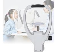 Mentonnière réglable pour instruments optiques | Réglable en hauteur avec design incurvé ergonomique | pour cliniques d'ophtalmologie et magasins d'optique