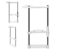 Mentonnière réglable pour instruments optiques, support de levage pour optométrie, support frontal de type H pour l'entraînement visuel, accessoires de soutien frontal, distance réglable, po