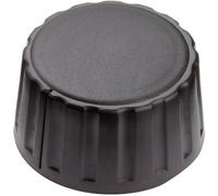 Mentor 4334.6000 Tête de bouton rotatif noir (Ø x H) 36 mm x 18.5 mm 1 pc(s)