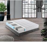 Mentor - Morfeo - Matelas à ressorts indépendants une place à 7 zones de force différenciées, déhoussable et lavable - Hauteur : 23 cm 140x200