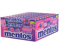 Mentos Berry Good, boîte de 40 bonbons à mâcher de 37,5 g