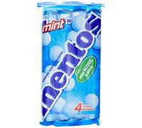 Mentos Bonbons Tendres à la Menthe 4 Rouleaux de 38 g