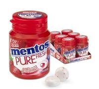 Mentos Chewing Gum | Gum Pure Fresh Strawberry | Chewing Gum Mentos | 6 Pack | 360 Gram Total