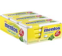 Mentos CleanBreath Menthe Citron Carton 12 x 21 g