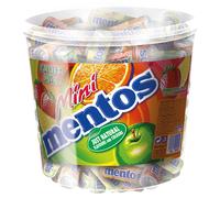 Mentos Mini Fruit 120 Rouleaux Fruits Aromatisé Enduit Dans Canette